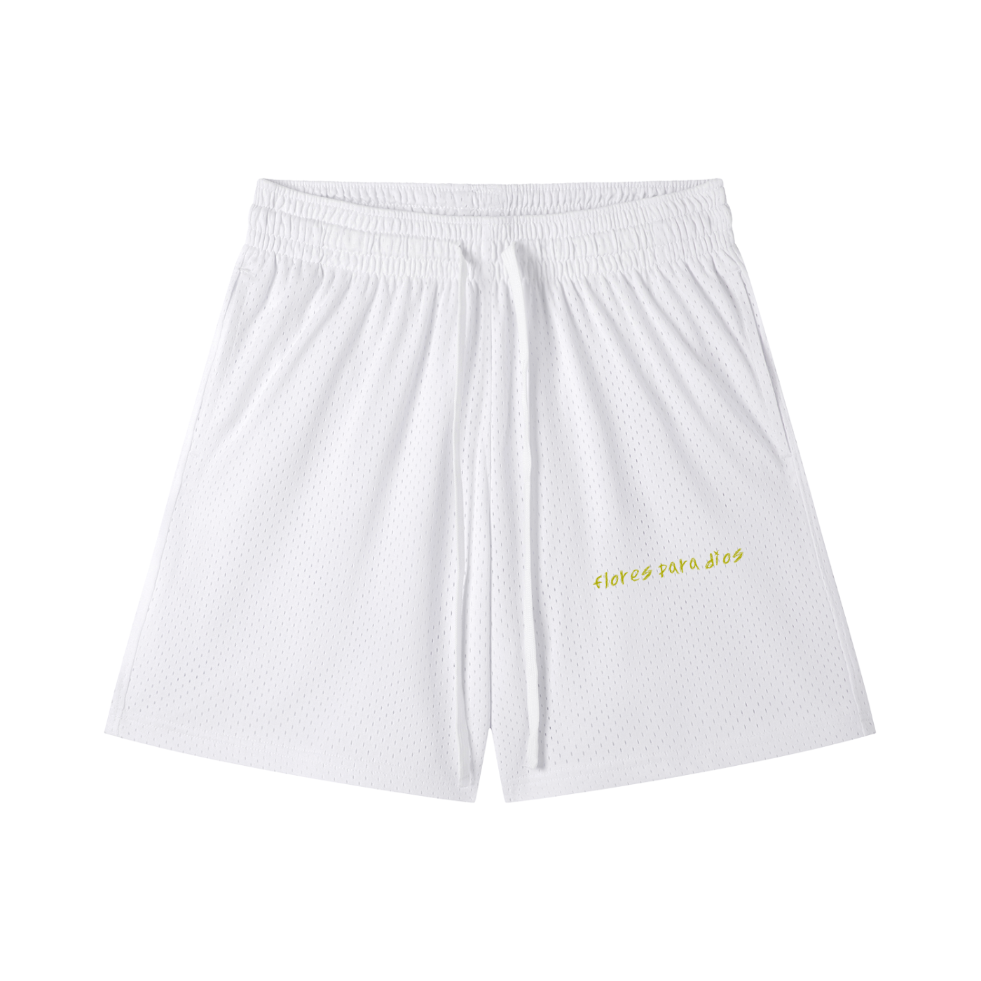 Mesh Drawstring Shorts