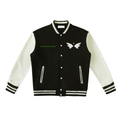 Two-Tone Fleeced Varsity Jacket