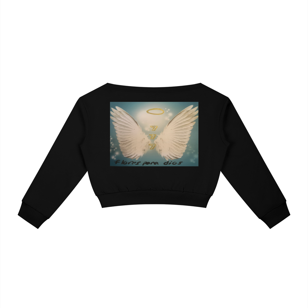 Women's Off-Shoulder Sweatshirt
