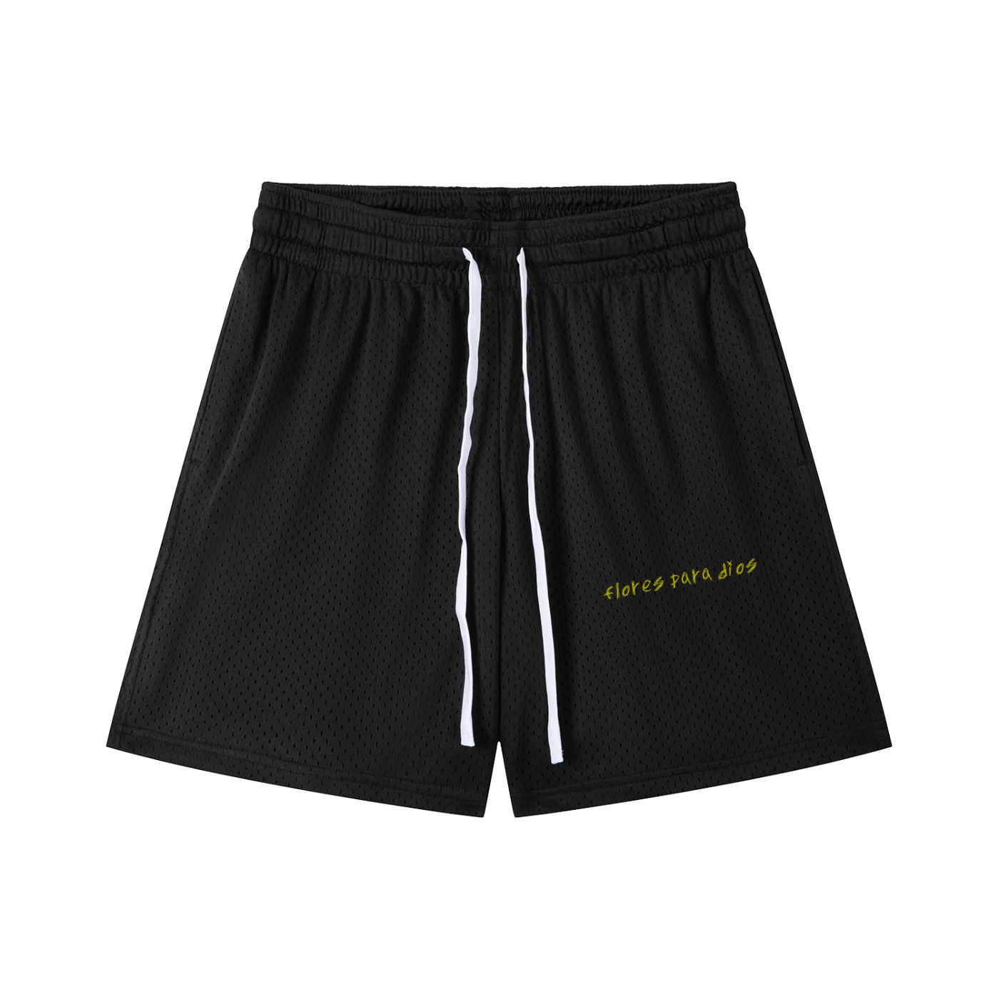 Mesh Drawstring Shorts